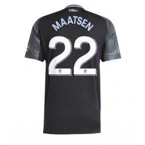 Aston Villa Ian Maatsen #22 Gostujuci Dres 2025-26 Kratak Rukavima